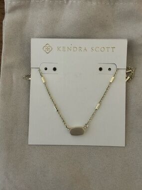 Kendra Scott Gold Fern Necklace